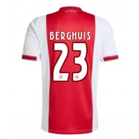 Stroje piłkarskie Ajax Steven Berghuis #23 Koszulka Podstawowej 2025-26 Krótki Rękaw
